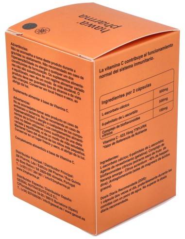 Hawa Vitamina C Alcalina 1000 60Cap.