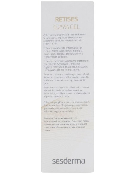 Sesderma Retises 0.25 Gel Antienvejecimiento 30Ml