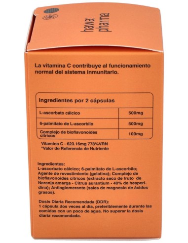 Hawa Vitamina C Alcalina 1000 60Cap.