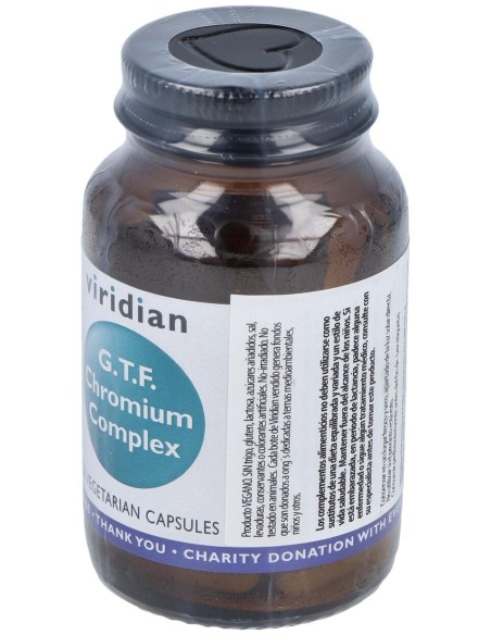 Viridian Complejo De Cromo G.T.F 30Cáps
