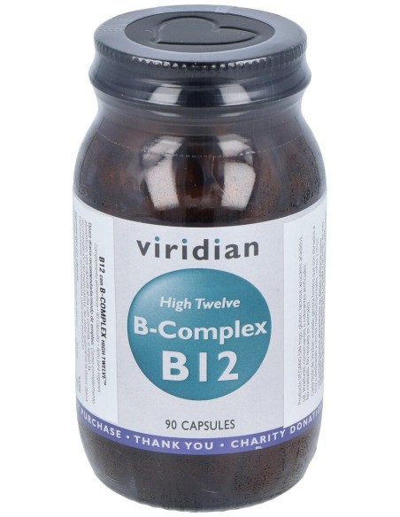 High Twelve Vit B12 Con B Complex 90Cap.Veg.