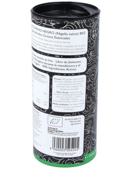 Aceite De Comino Negro 200Ml. Bio