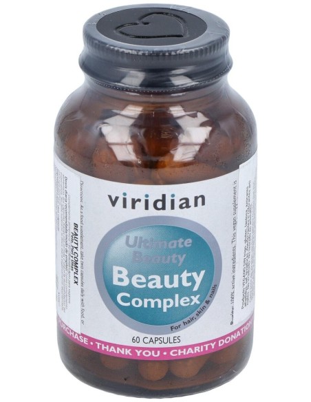 Viridian Beauty Complex Pelo Piel Y Uñas 60Caps