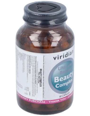 Viridian Beauty Complex Pelo Piel Y Uñas 60Caps