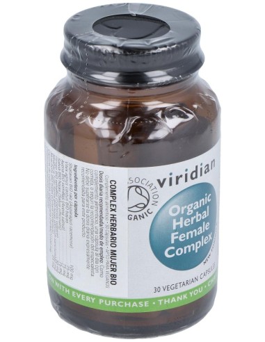 Complex Herbario Mujer 30Cap.Veg. Bio