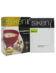 Siken Diet Crema De Champiñones, 7 Sobres