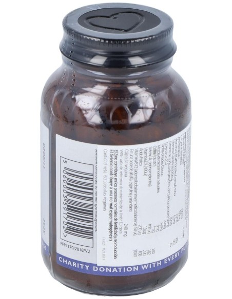 Viridian Alta Potencia Fertilidad Para Hombres 60Cáps