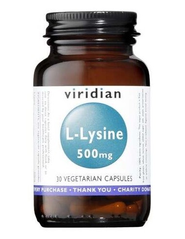 Viridian L-Lisina 500Mg 30Caps
