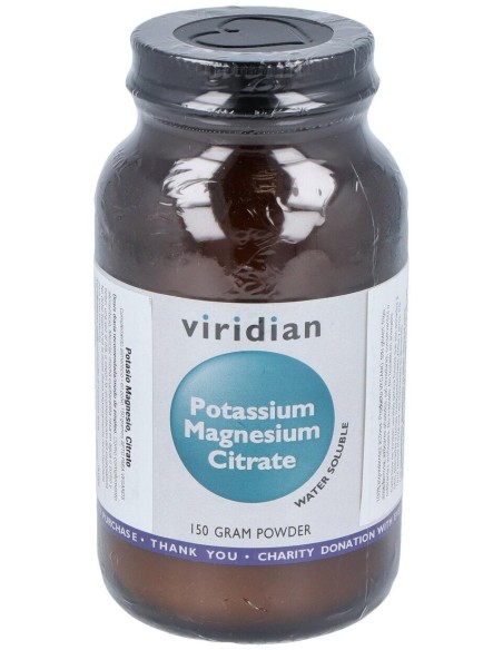 Viridian Potasio Magnesio Citrato Polvo 150G
