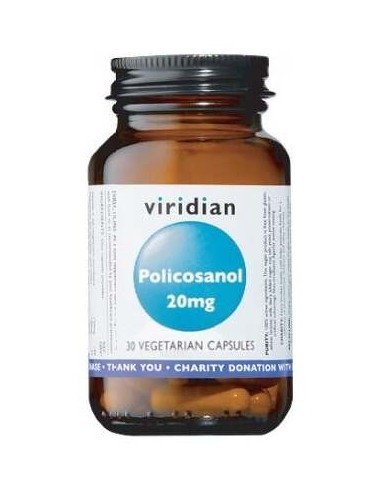 Viridian Policosanol 20Mg 30Caps