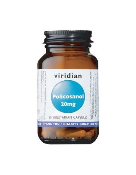 Viridian Policosanol 20Mg 30Caps