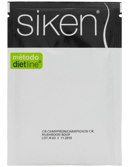 Siken Diet Crema De Champiñones, 7 Sobres