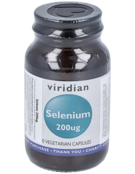 Viridian Selenio 200 Ug 30Cáps