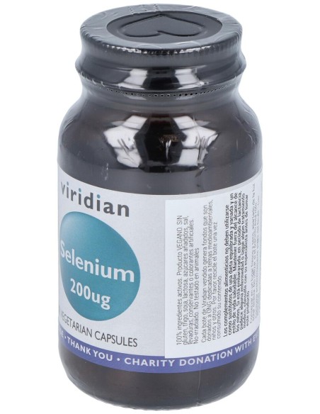 Viridian Selenio 200 Ug 30Cáps