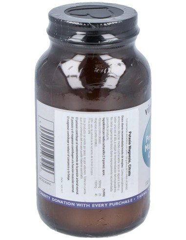 Viridian Potasio Magnesio Citrato Polvo 150G