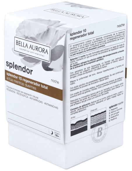 Bella Aurora Splendor10 Noche Tratamiento Antiedad 50Ml