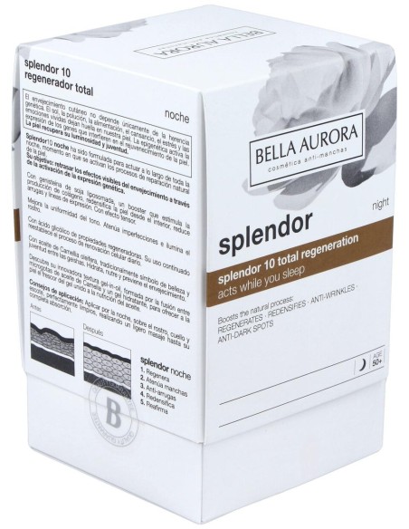 Bella Aurora Splendor10 Noche Tratamiento Antiedad 50Ml