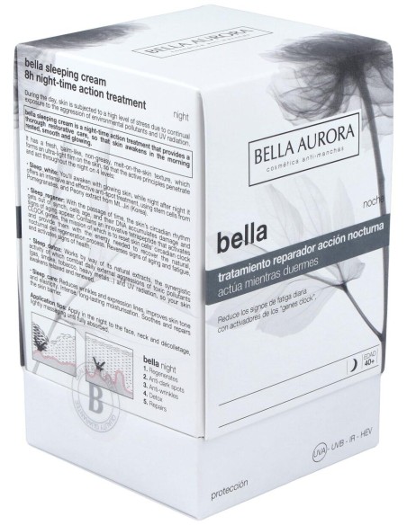 Bella Aurora Bella Crema Noche Tratamiento Reparador 50Ml