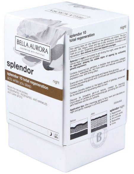 Bella Aurora Splendor10 Noche Tratamiento Antiedad 50Ml