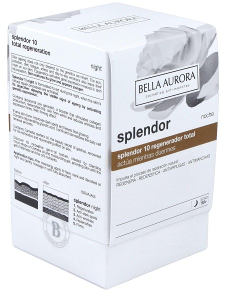 Bella Aurora Splendor10 Noche Tratamiento Antiedad 50Ml