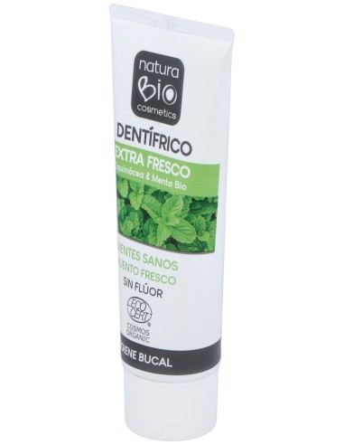 Naturabio Cosmetics Dentifrico Extra Fresco Equinacea Y Menta Bio 75Ml