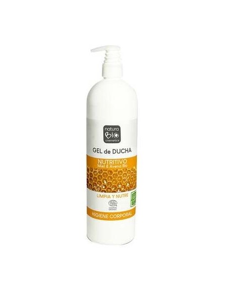 Naturabio Cosmetics Gel Ducha Nutritivo Miel Y Avena Bio 740Ml