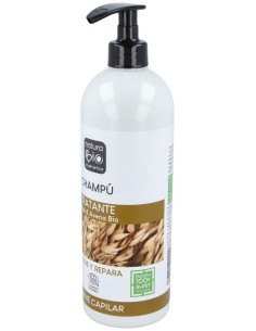 Naturabio Cosmetics Champú Tratante Aloe Avena Bio 740Ml 2