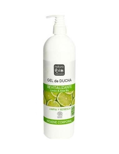 Naturabio Cosmetics Gel Baño Revitalizante Limon Aloe 740Ml