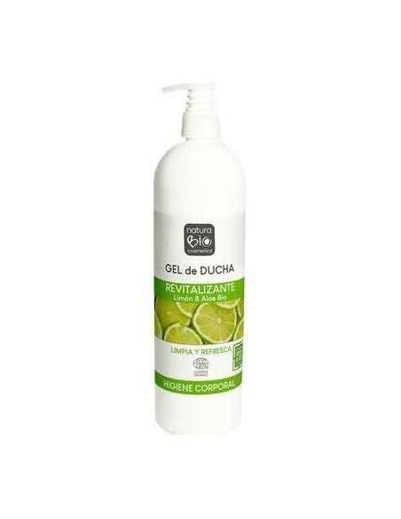 Naturabio Cosmetics Gel Baño Revitalizante Limon Aloe 740Ml