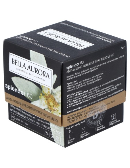 Bella Aurora Splendor 60 Crema Día Anti-Edad Redensificante 50Ml