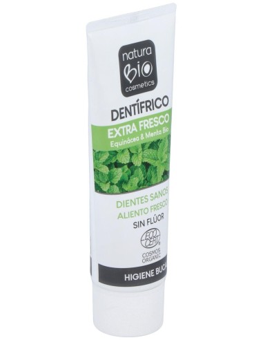Naturabio Cosmetics Dentifrico Extra Fresco Equinacea Y Menta Bio 75Ml