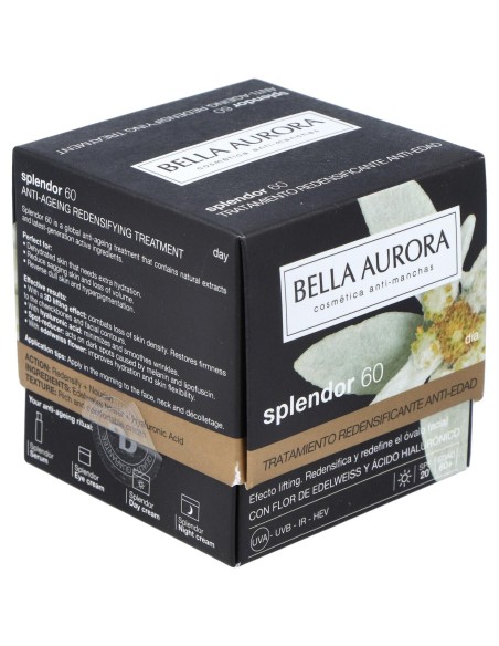 Bella Aurora Splendor 60 Crema Día Anti-Edad Redensificante 50Ml