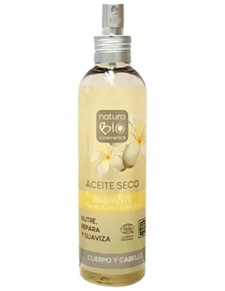 Naturabio Cosmetics Aceite Seco Radiante Cuerpo Y Cabello 200Ml