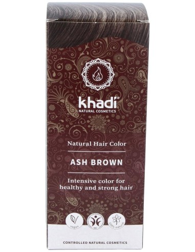 Khadi Tinte Castaño Ceniza 100% Vege 100G