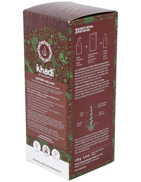 Tinte Herbal Color Castaño Avellana 100Gr.