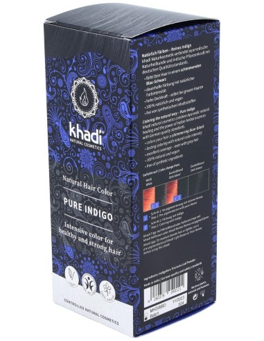 Khadi Tinte Indigo Natura Polvo 100G