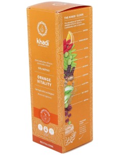 Khadi Champú Vitalidad Naranja 200Ml 2