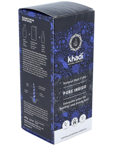 Khadi Tinte Indigo Natura Polvo 100G