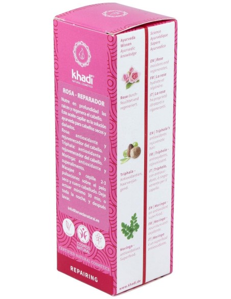 Aceite Capilar Rosa Reparador Cabello Dañado 50Ml.