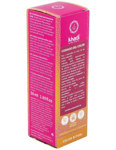 Khadi Aceite Capilar Cuidado Color 50Ml