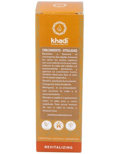 Aceite Capilar Vitalidad Crecimiento Anticaida 50M