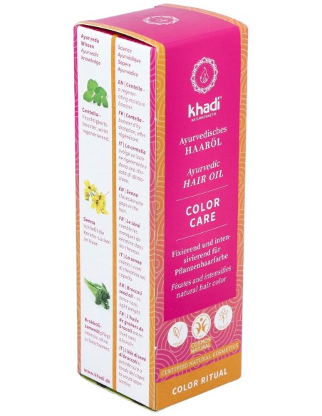 Khadi Aceite Capilar Cuidado Color 50Ml