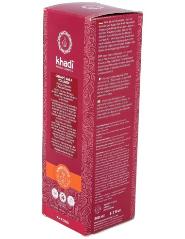 Khadi Champu Amla Volumen 200Ml