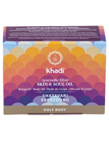 Aceite Elixir Ayurveda Shatavari Antiedad 10Ml.