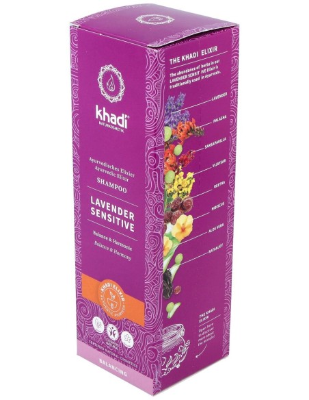 Khadi Champú De Lavanda Para Cabellos Delicados 200Ml