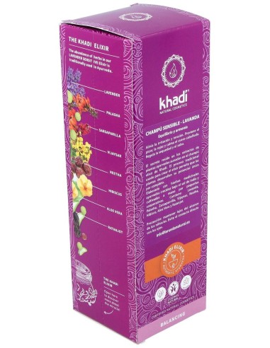 Khadi Champú De Lavanda Para Cabellos Delicados 200Ml