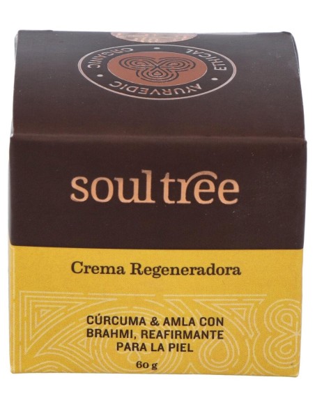 Crema Facial Regeneradora Curcuma Amla Bhrami 60Gr