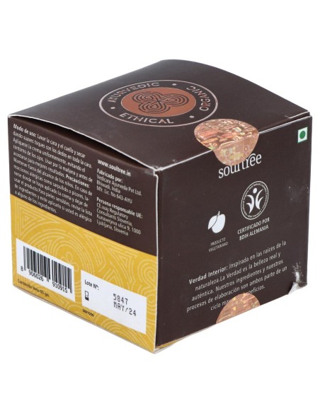 Crema Facial Regeneradora Curcuma Amla Bhrami 60Gr