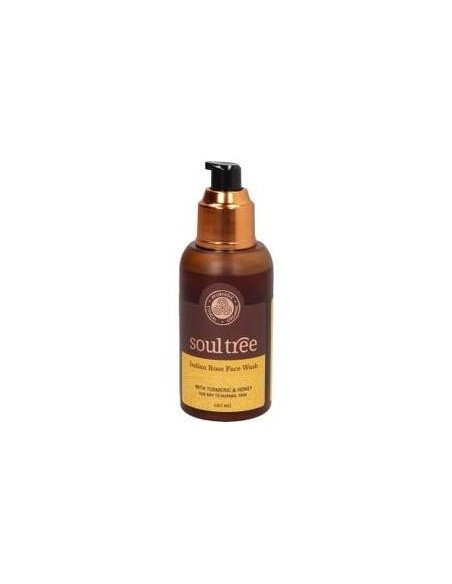 Soultree Gel Limpiador Facial De Rosas Con Curcuma 120Ml