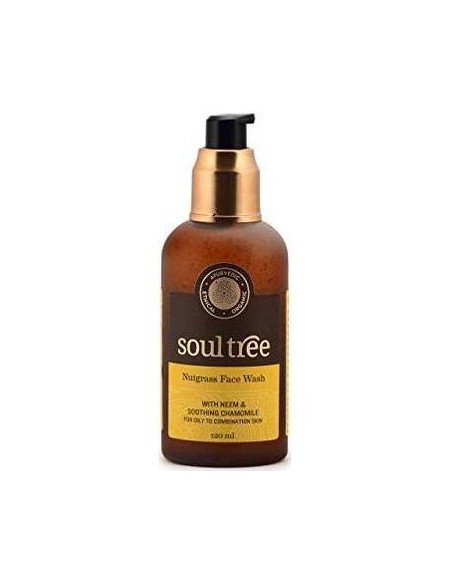 Soultree Gel Limpiador Facial Nutgrass Piel Mixta Grasa 120Ml
